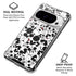 Disney Mickey Mouse Face Pattern Google Pixel 10 Pro XL Clear Case